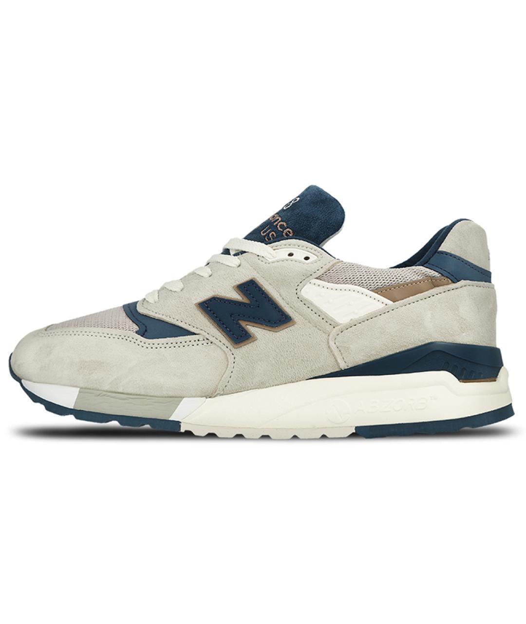 NEW BALANCE Бежевые низкие кроссовки / кеды, фото 2