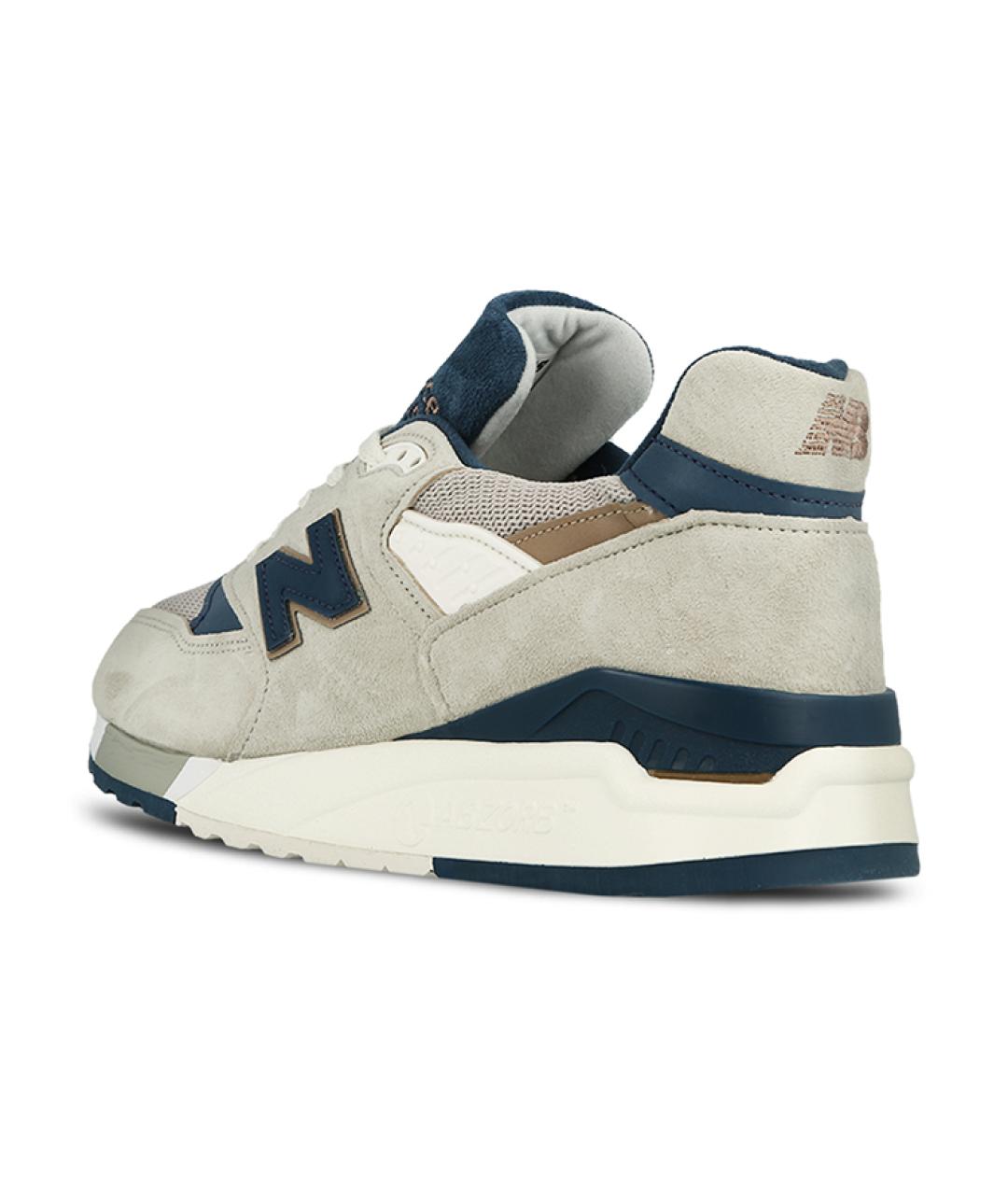NEW BALANCE Бежевые низкие кроссовки / кеды, фото 5