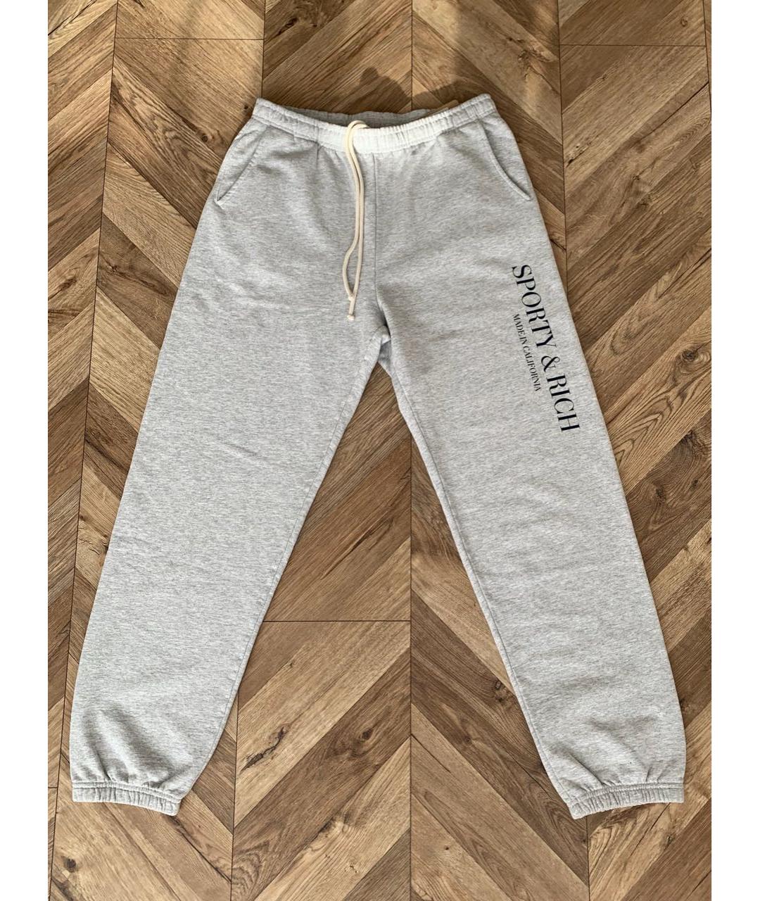 SPORTY AND RICH Хлопковый спортивный костюм, фото 6