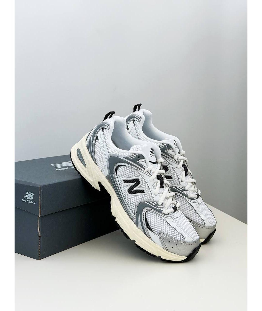 NEW BALANCE Белые кроссовки, фото 3