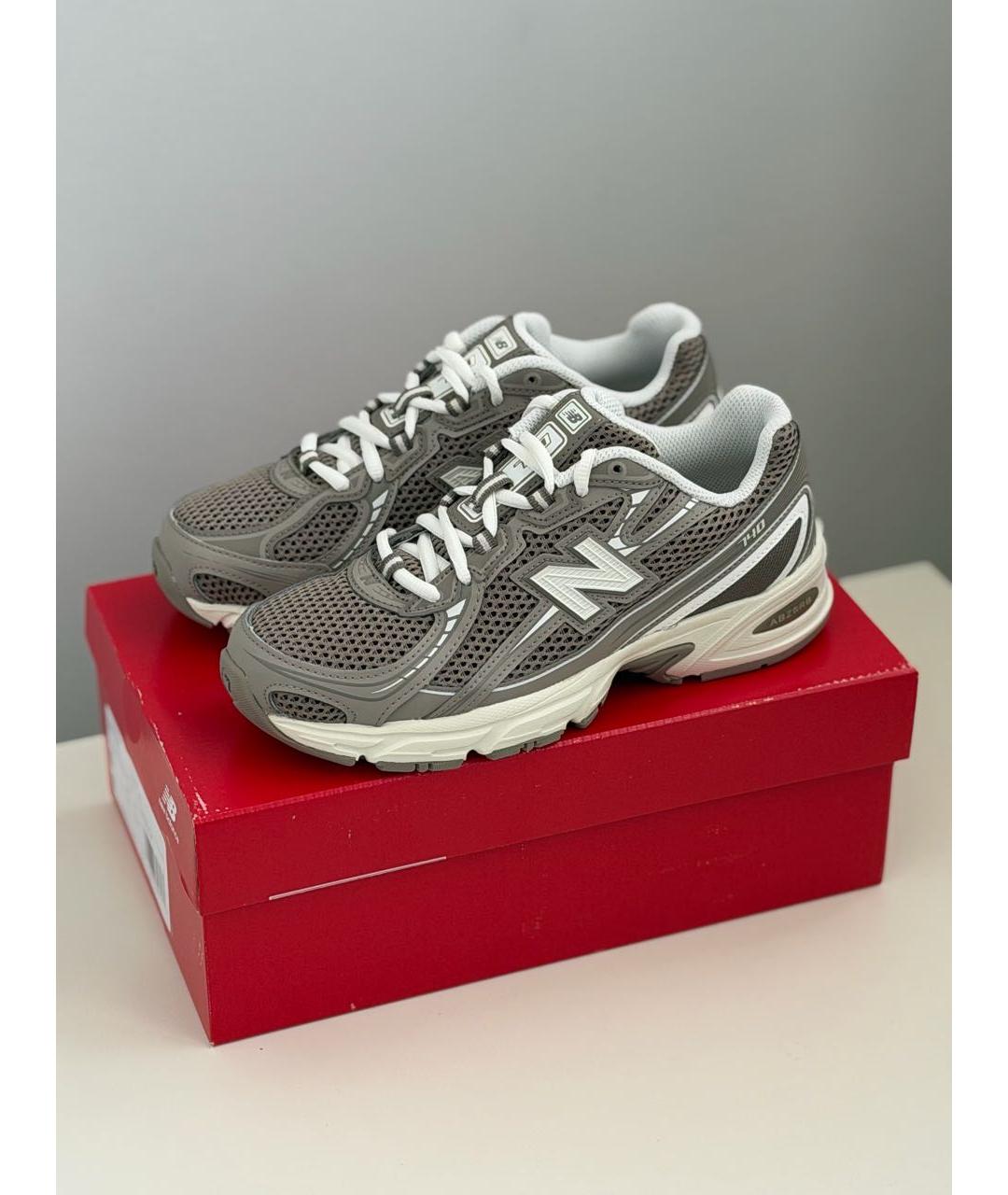 NEW BALANCE Коричневые кроссовки, фото 5