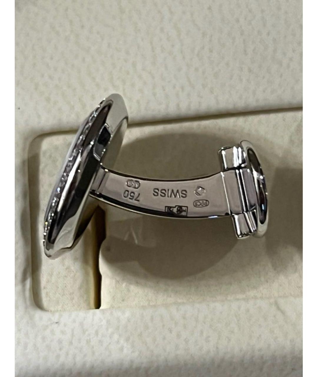 PATEK PHILIPPE Белые запонки из белого золота, фото 5