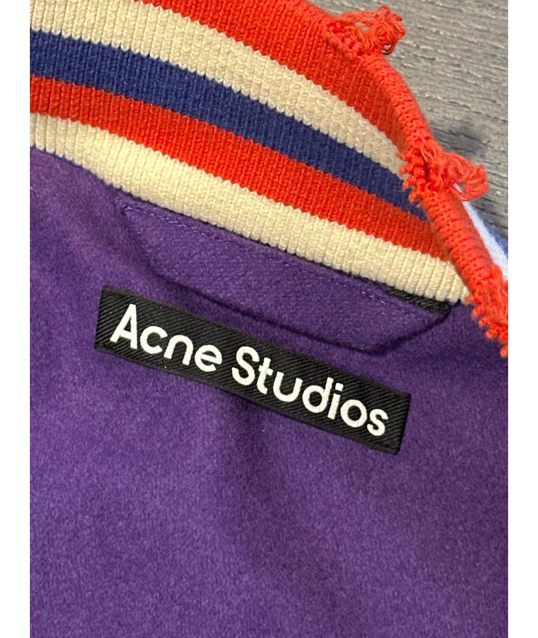 ACNE STUDIOS Мульти шерстяная куртка, фото 4