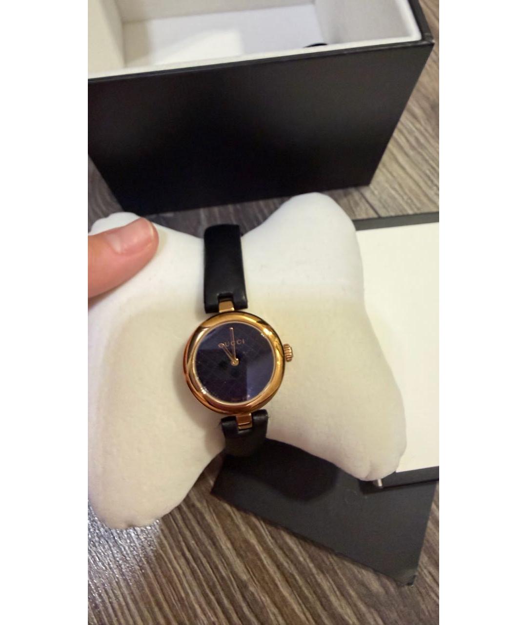 GUCCI Золотые часы, фото 7