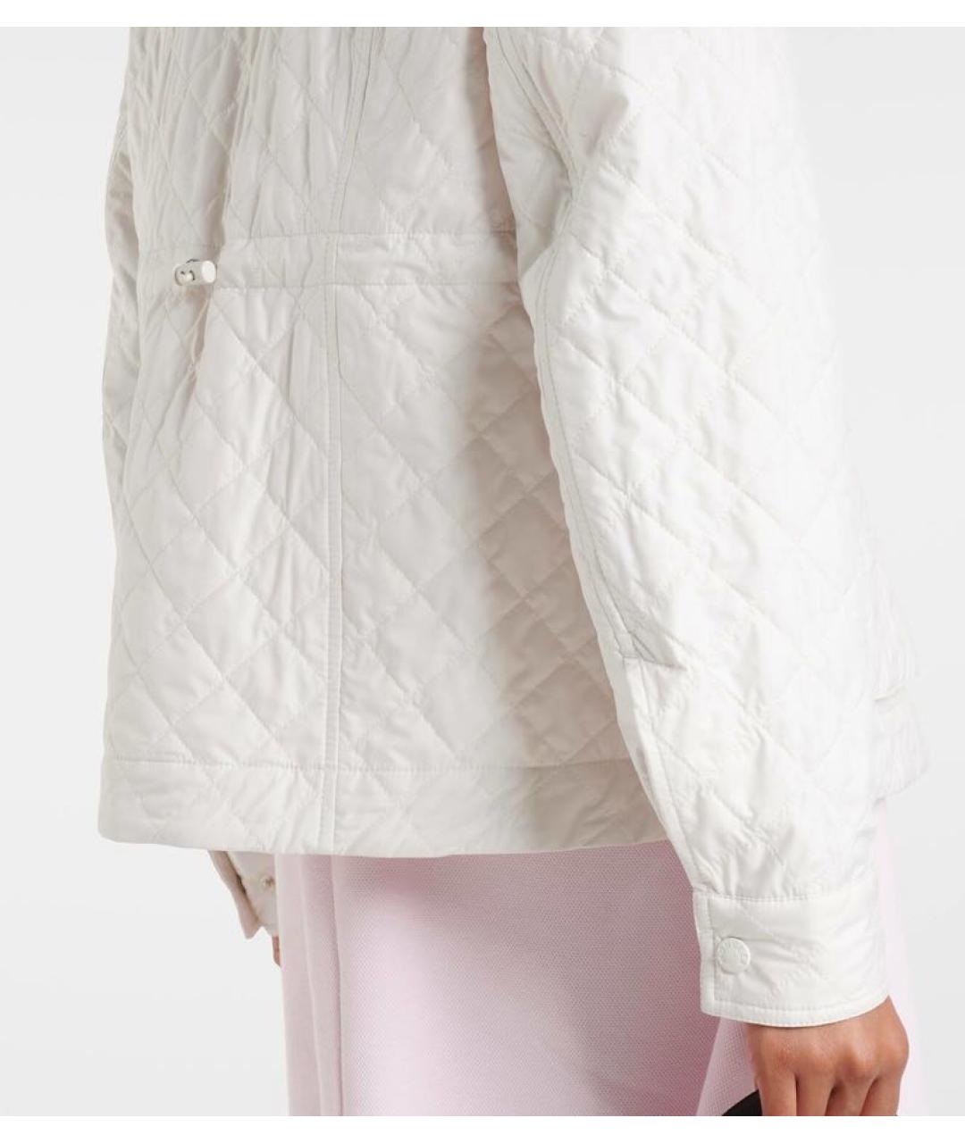 MONCLER Белая куртка, фото 4