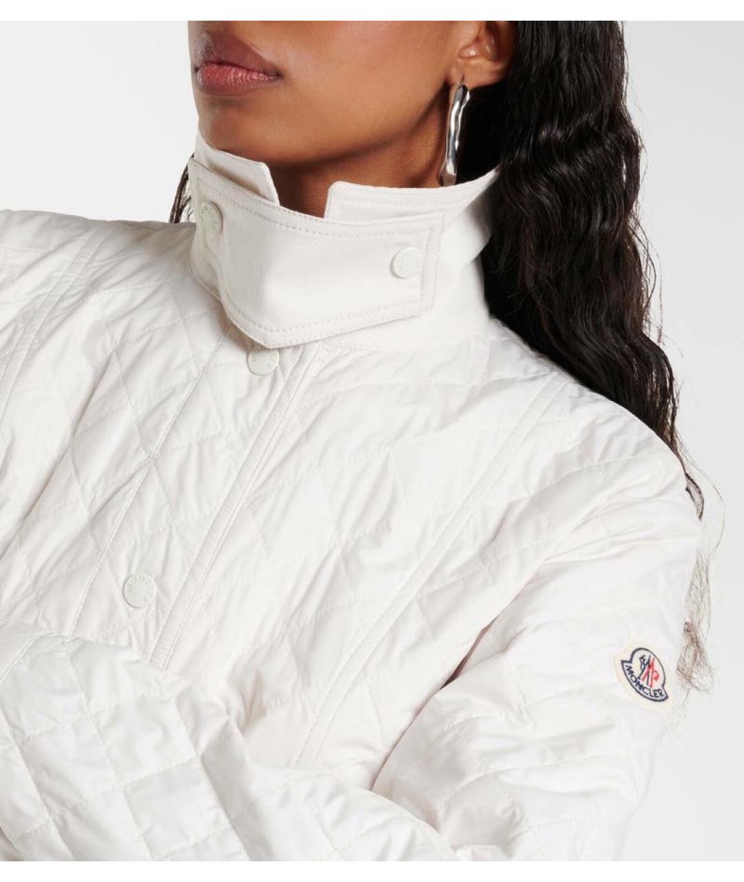MONCLER Белая куртка, фото 2