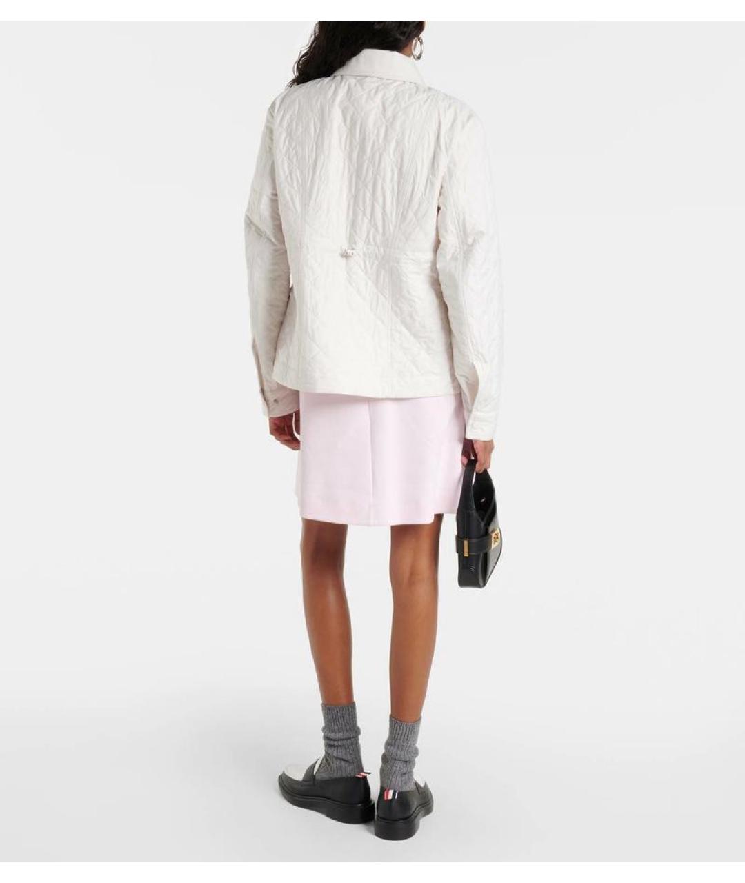 MONCLER Белая куртка, фото 5