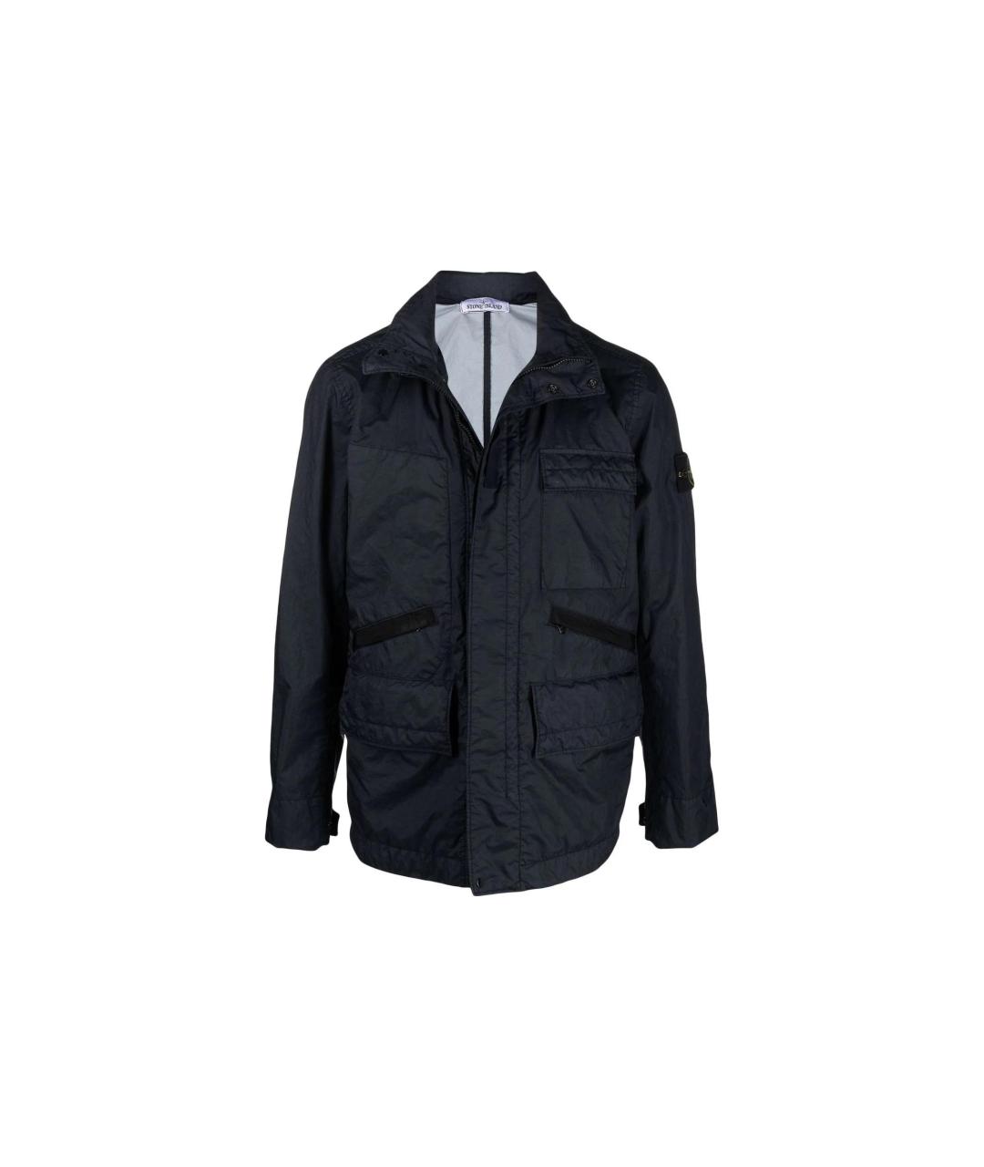 STONE ISLAND Темно-синяя куртка, фото 5