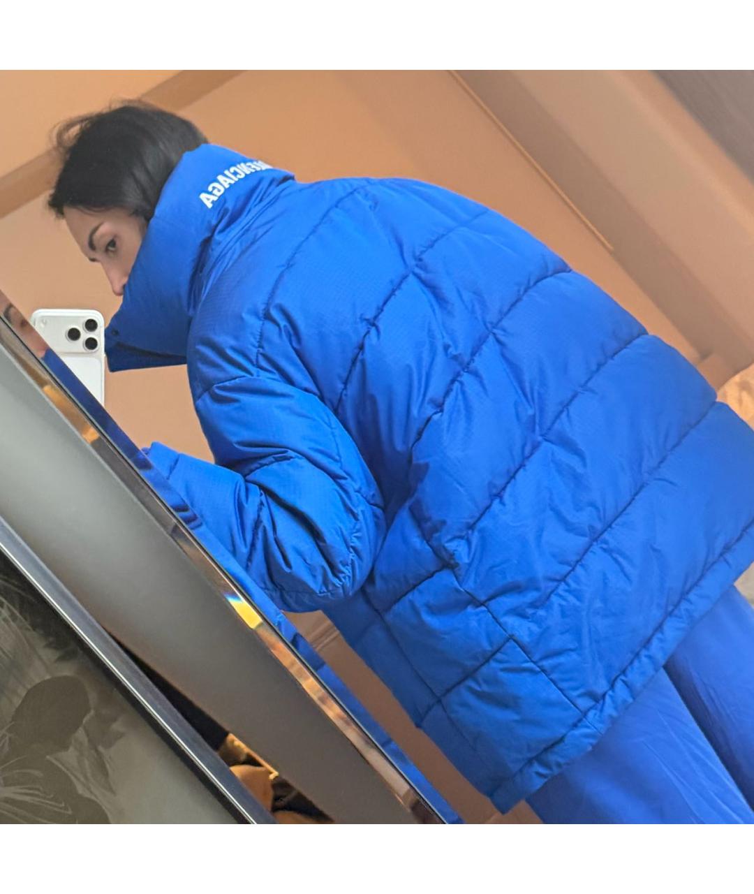 BALENCIAGA Синяя куртка, фото 3