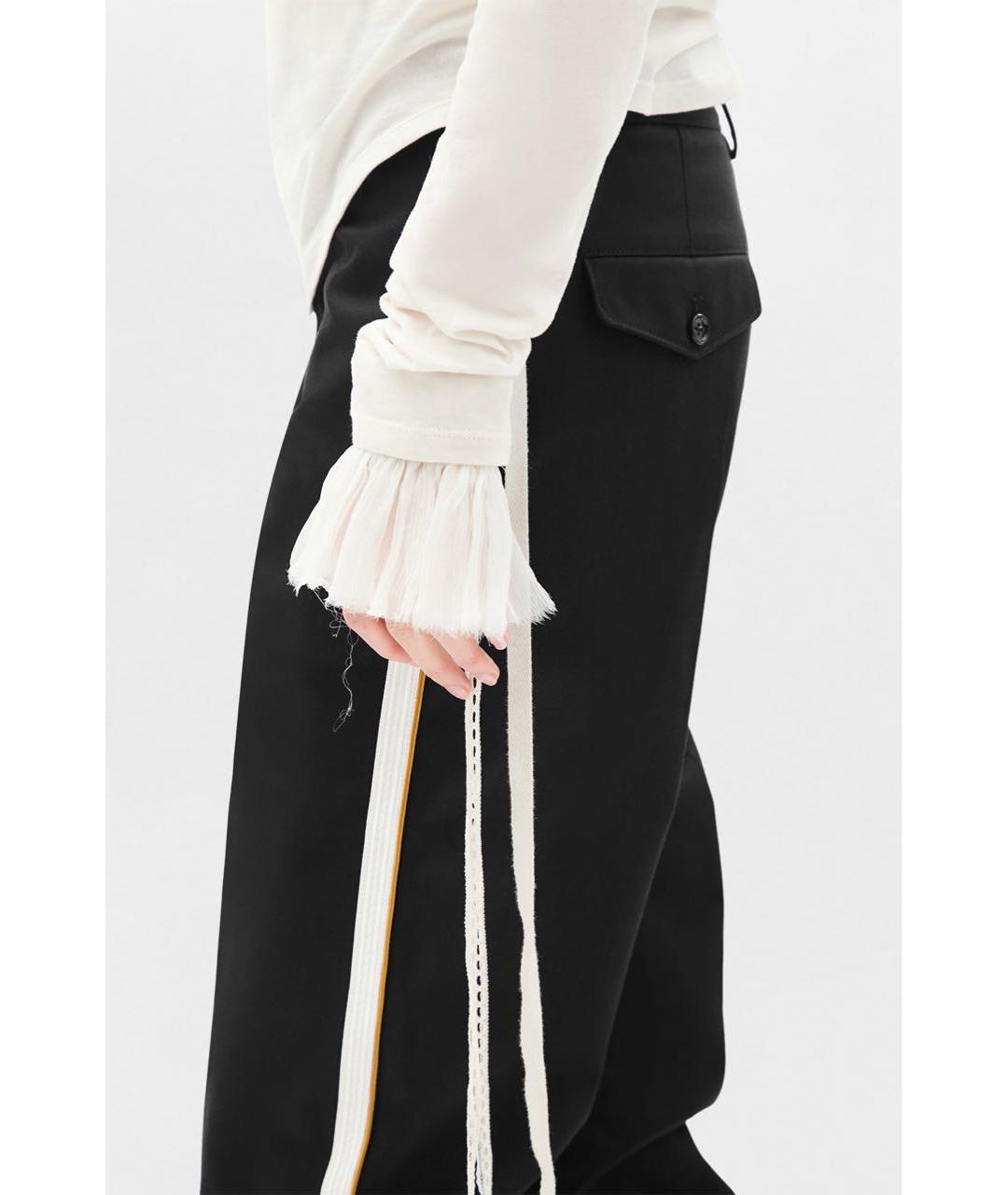 ANN DEMEULEMEESTER Белые шелковые митенки, фото 2