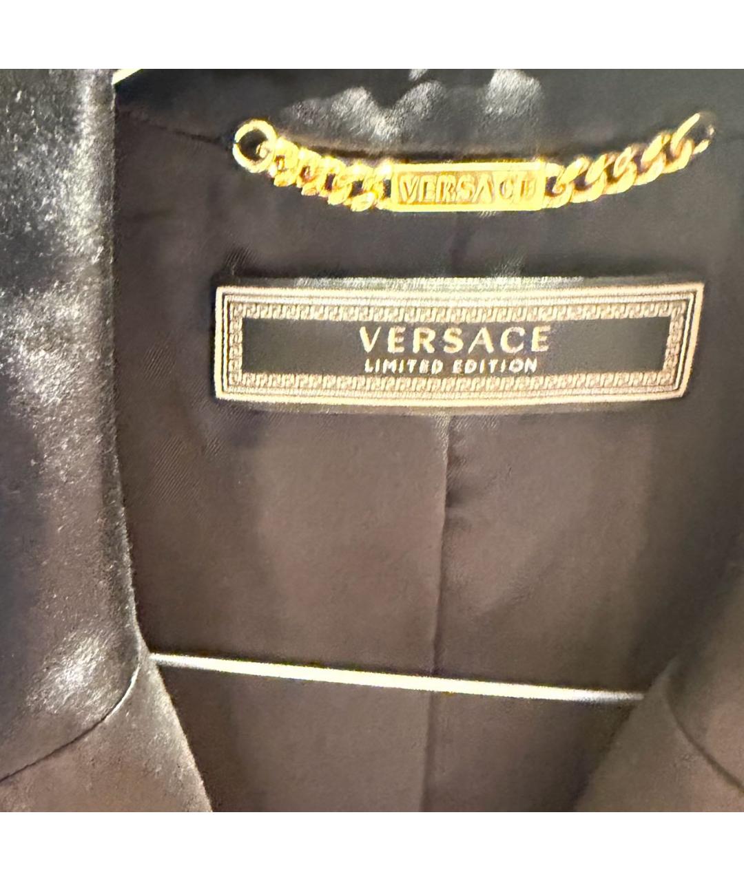 VERSACE Черный жакет/пиджак, фото 3