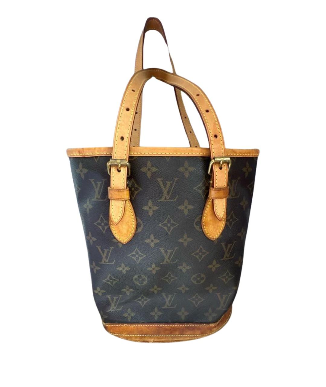 LOUIS VUITTON Коричневая сумка тоут, фото 1