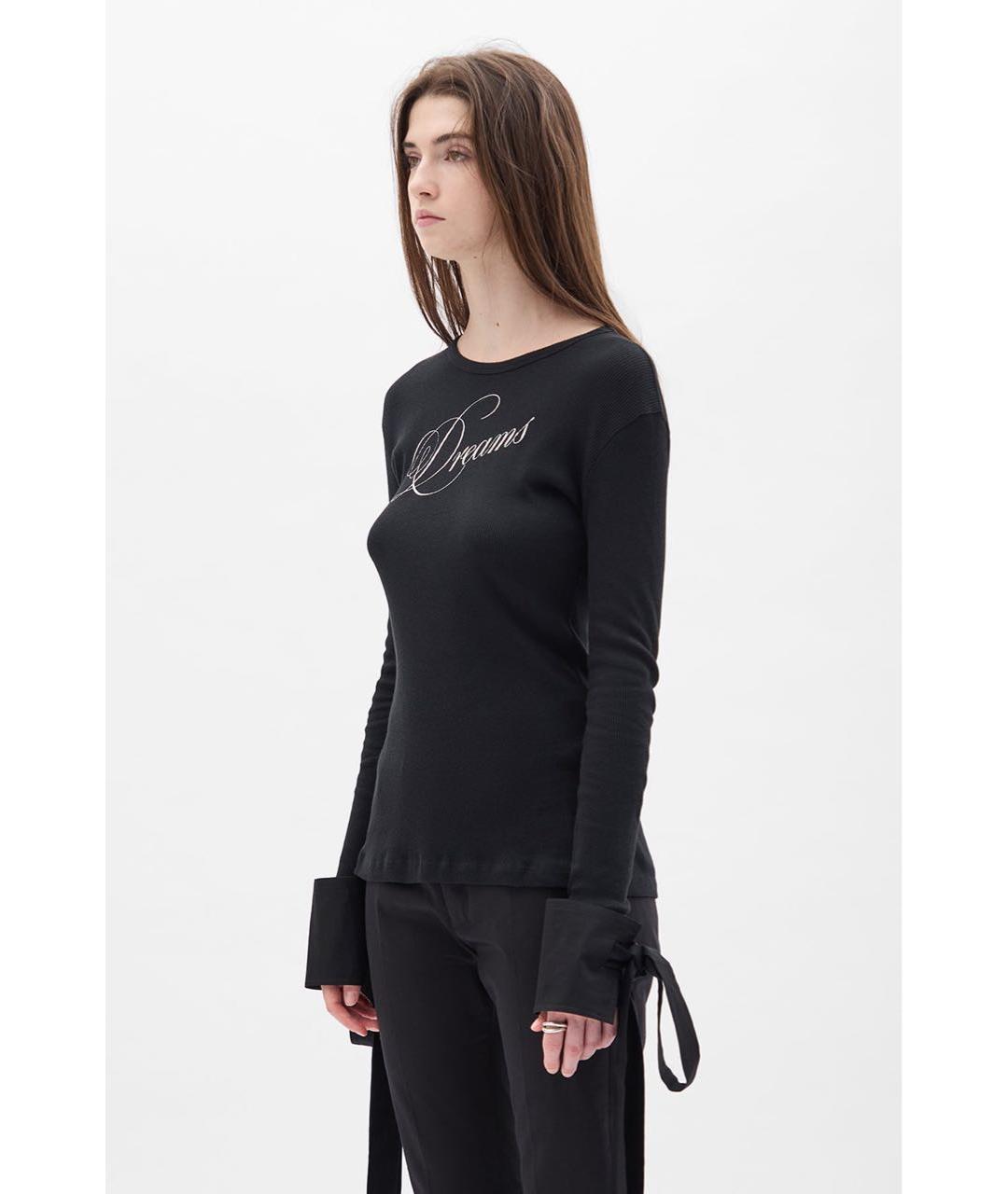 ANN DEMEULEMEESTER Черные митенки, фото 5