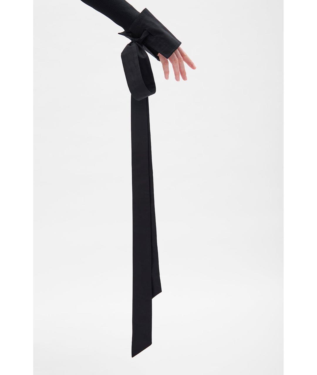 ANN DEMEULEMEESTER Черные митенки, фото 3
