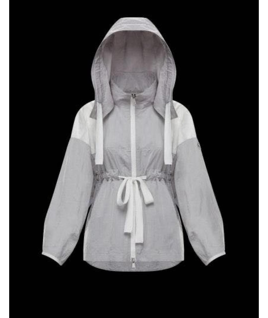 MONCLER Серая куртка, фото 5