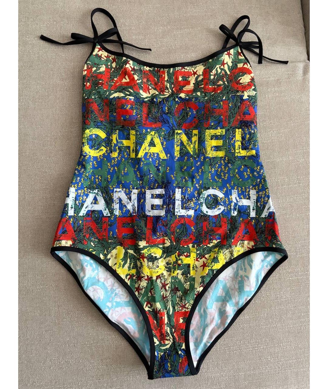 CHANEL Мульти купальник, фото 5