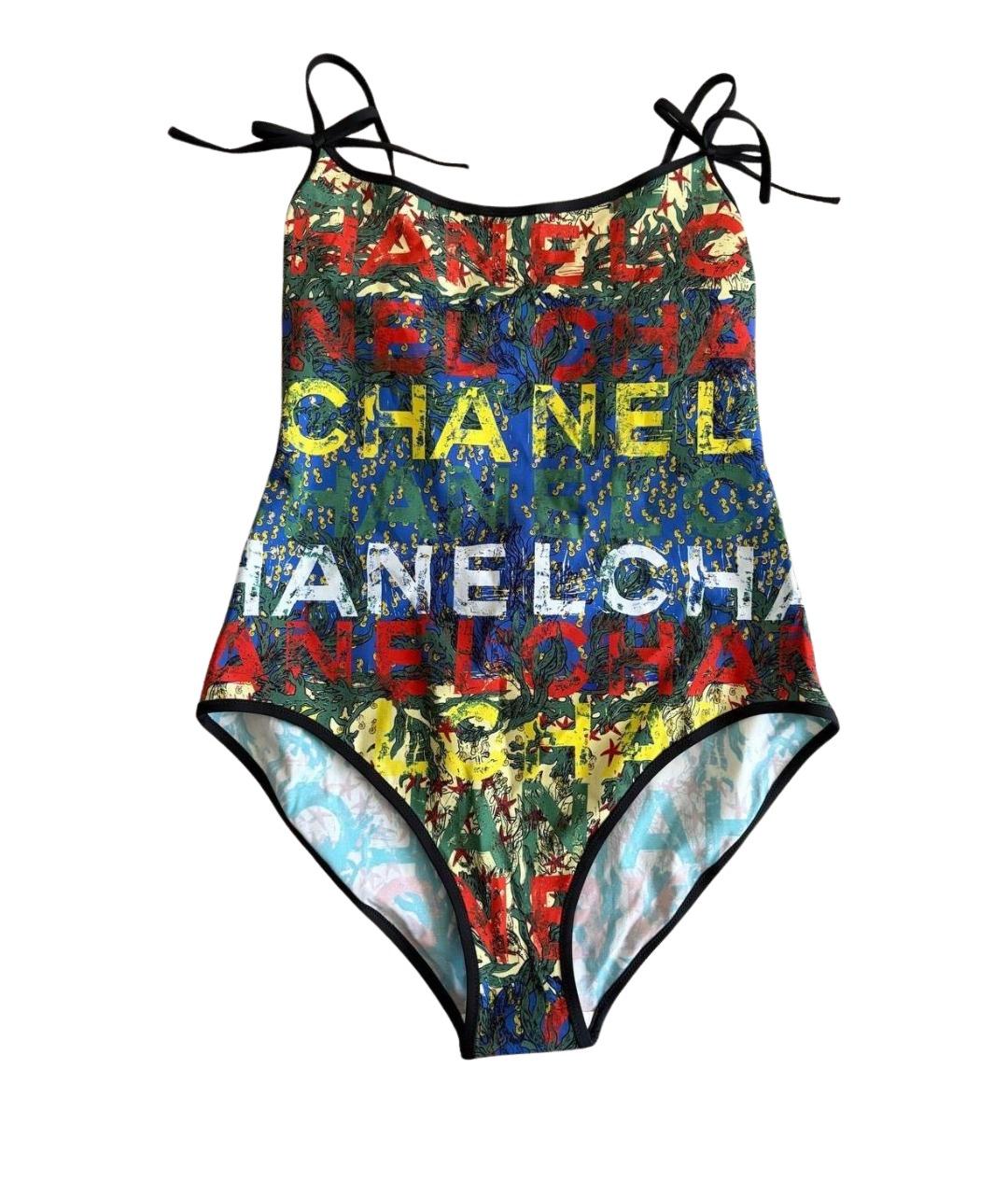 CHANEL Мульти купальник, фото 1