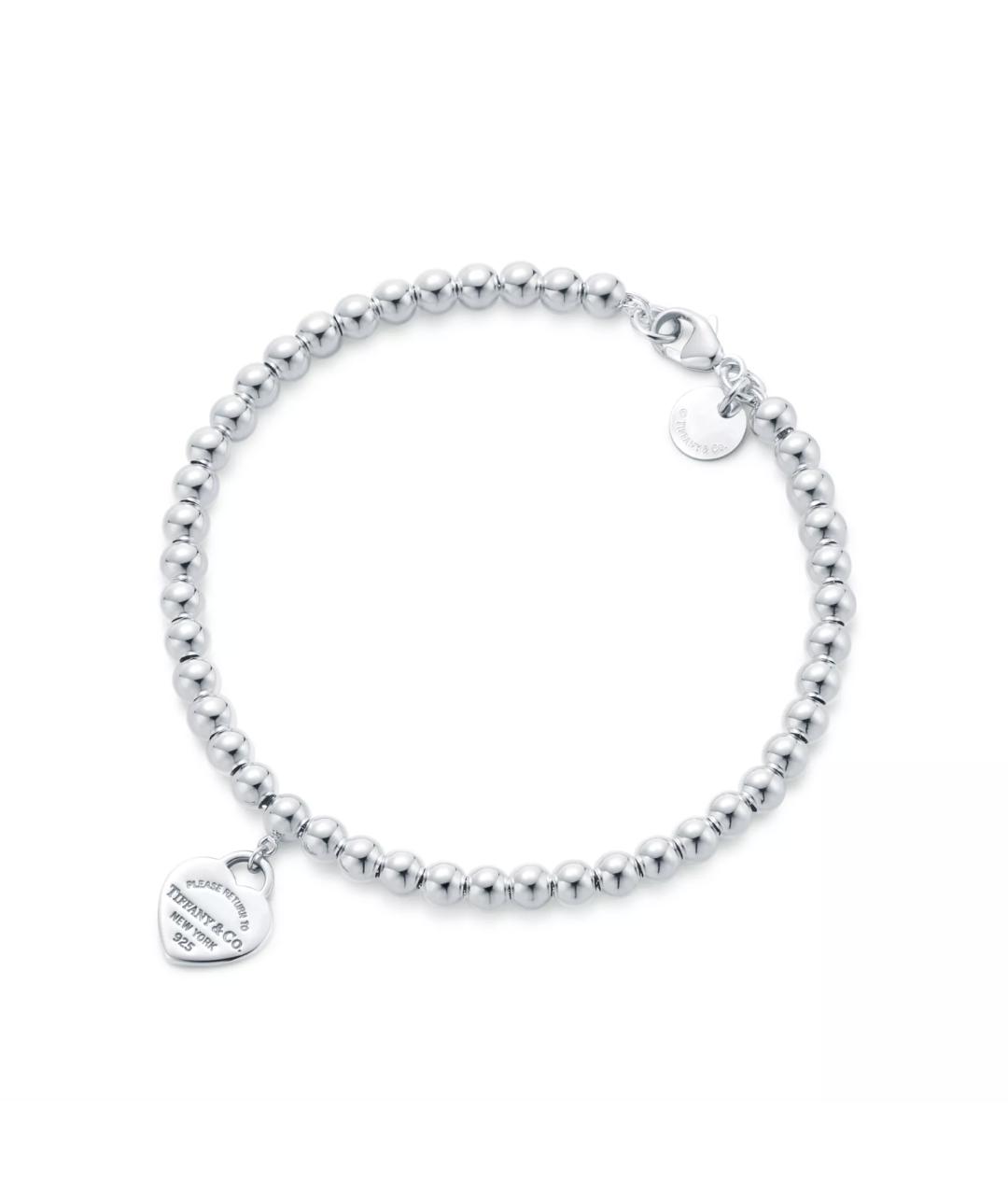 TIFFANY&CO Бирюзовый серебряный браслет, фото 3