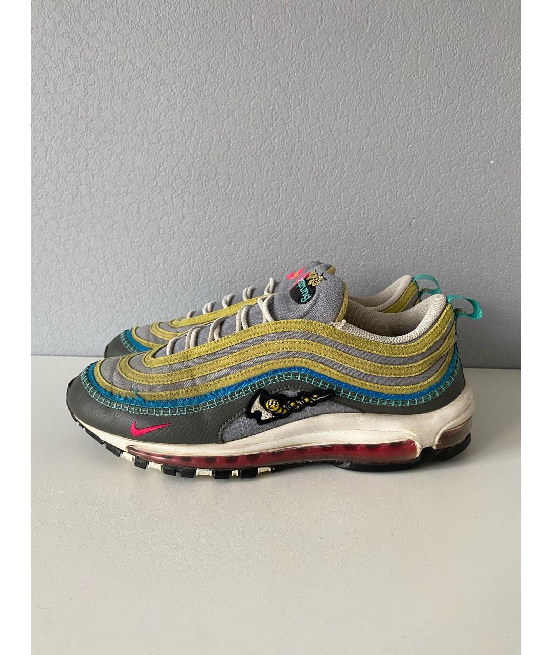 NIKE Мульти текстильные низкие кроссовки / кеды, фото 3