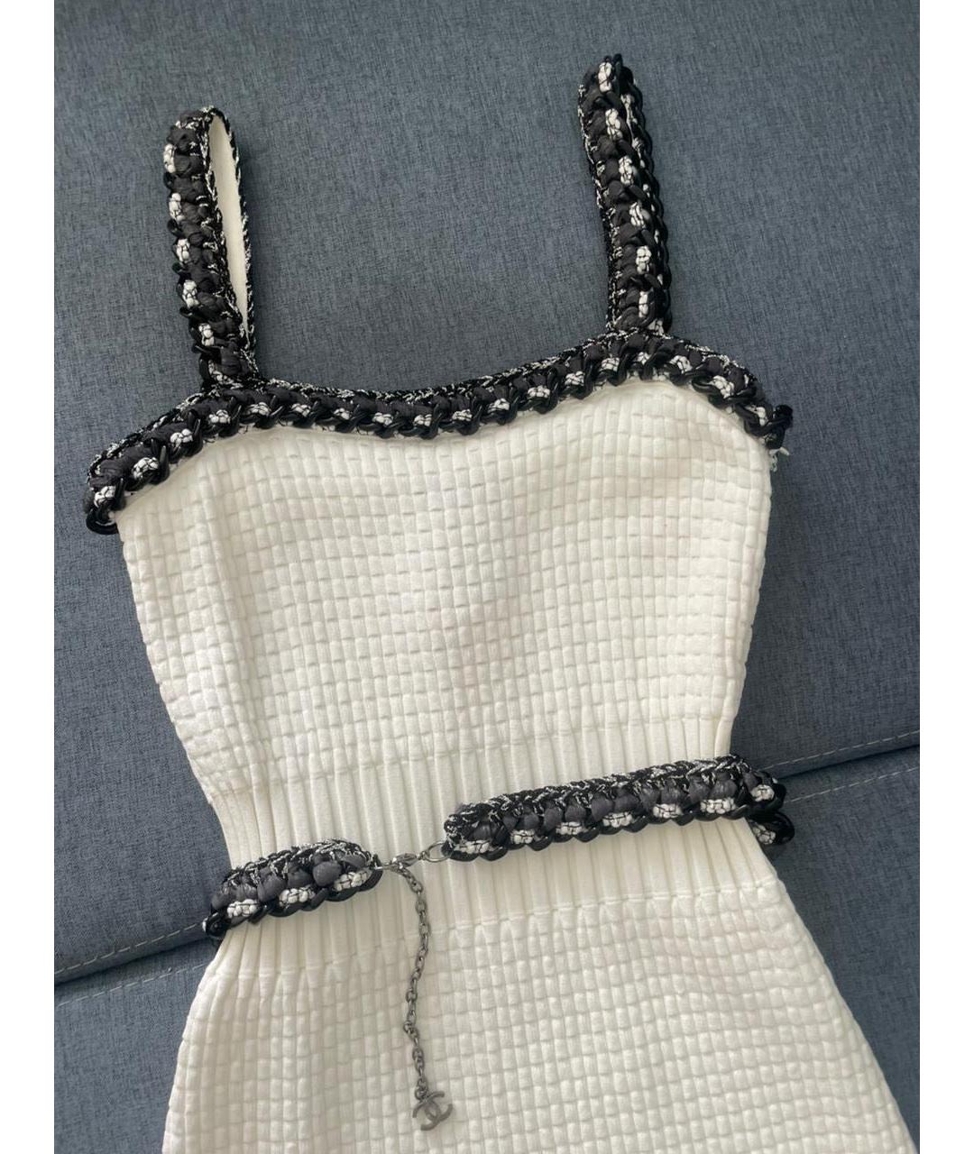 CHANEL Белое платье, фото 2