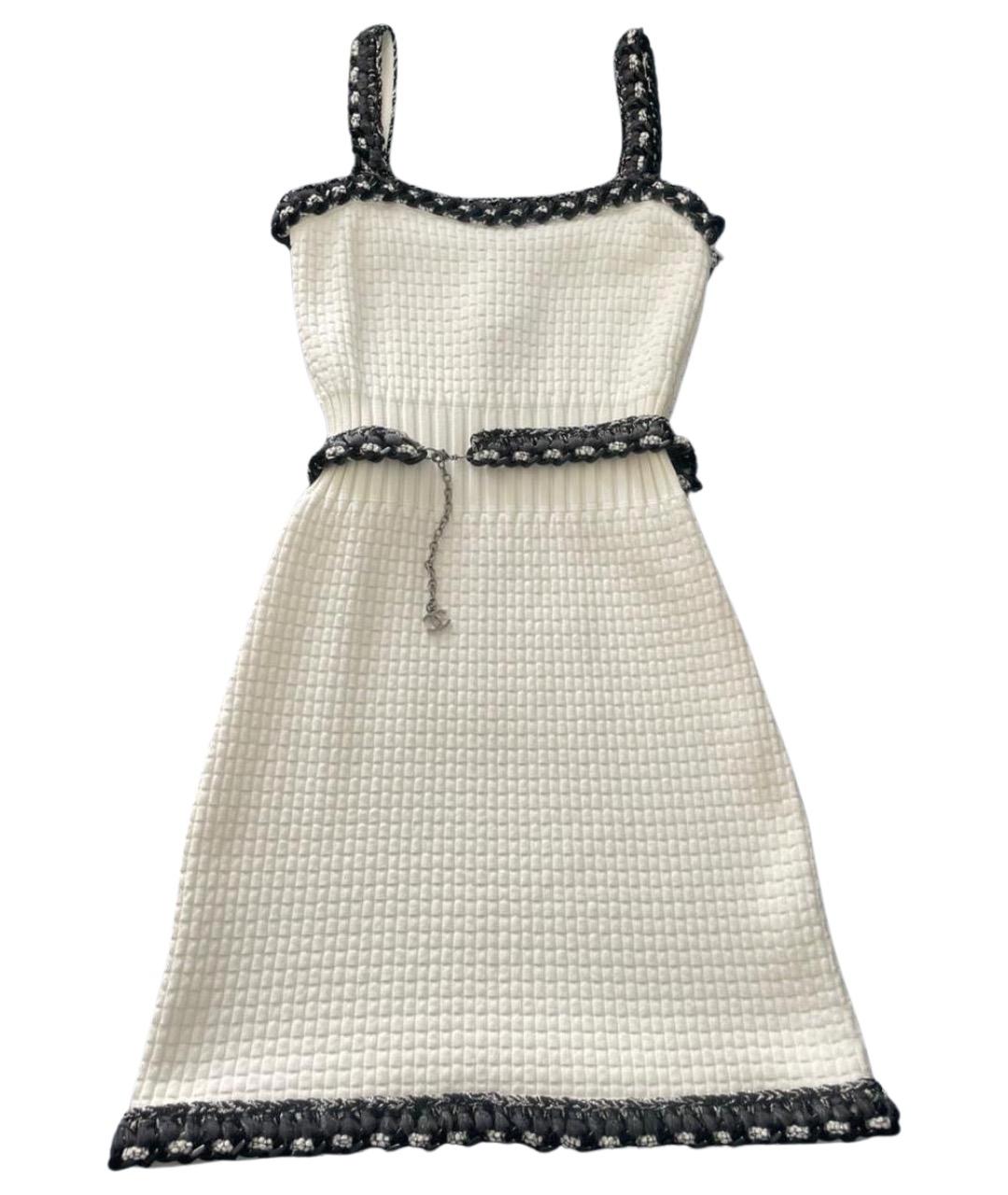 CHANEL Белое платье, фото 1