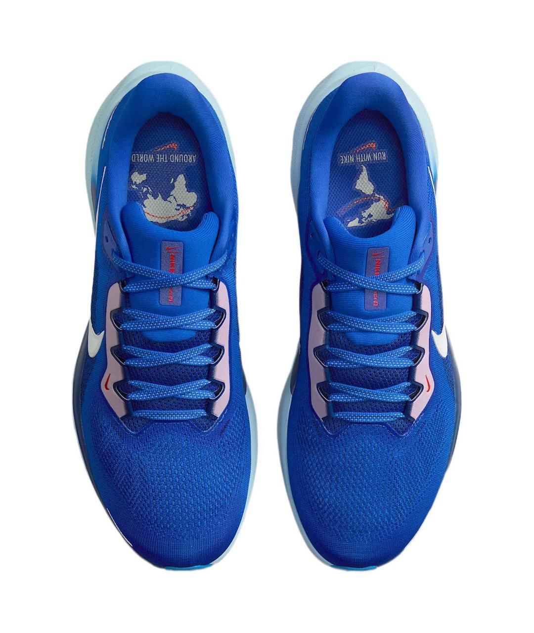 NIKE Синие низкие кроссовки / кеды, фото 4