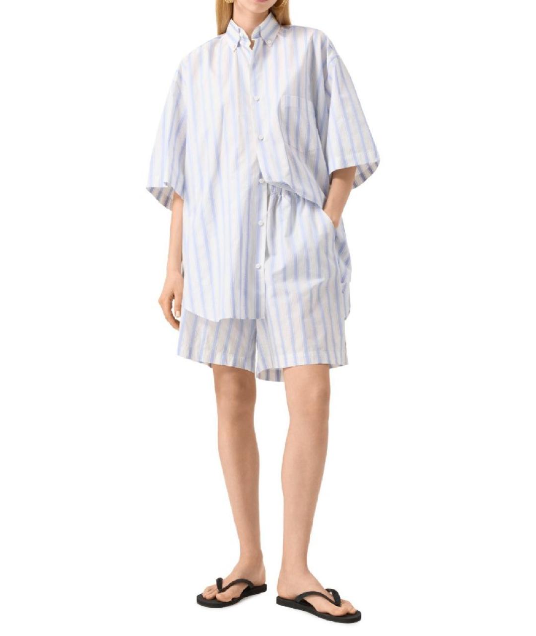 VETEMENTS Голубой хлопковый костюм с брюками, фото 6