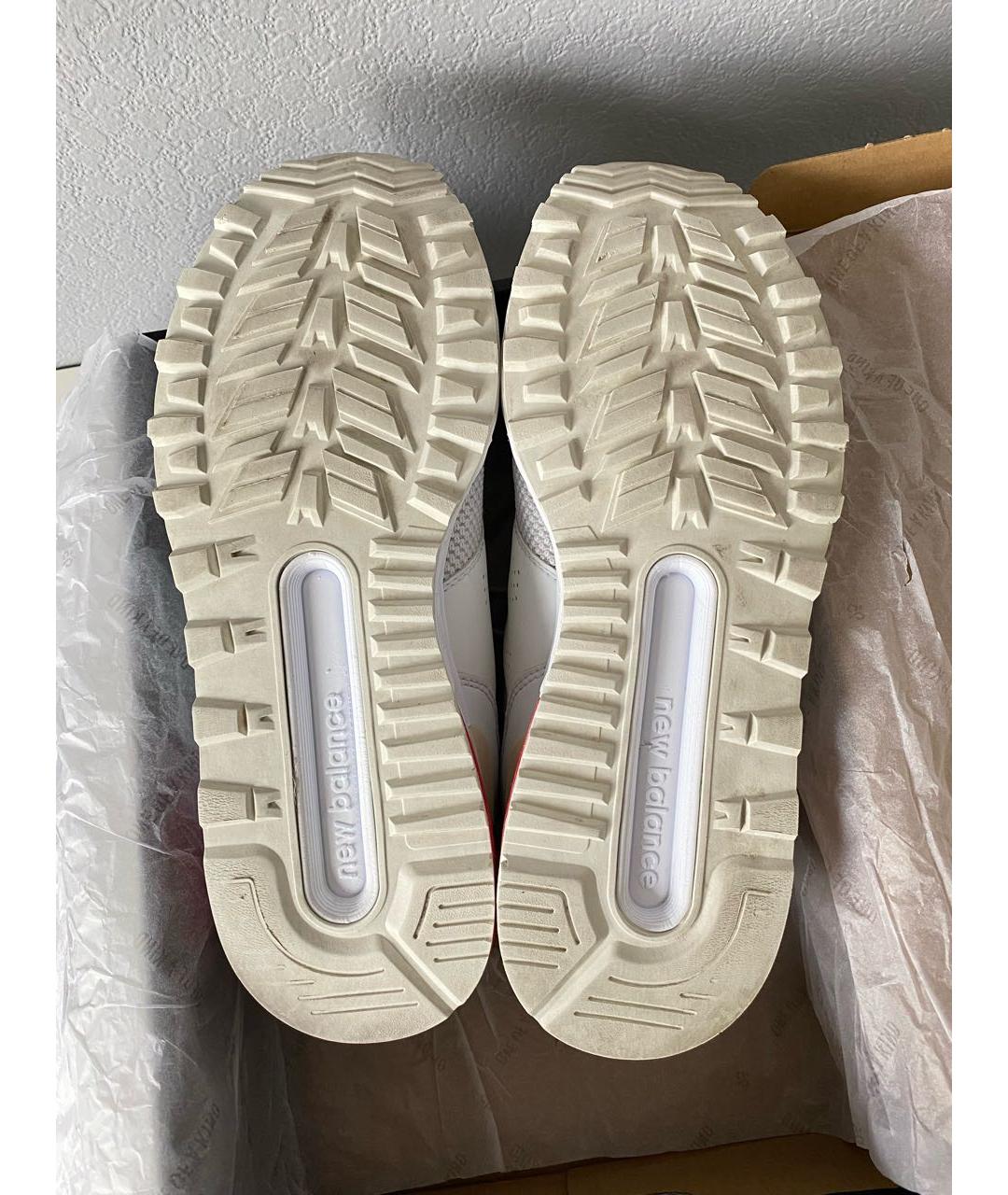 NEW BALANCE Белые текстильные низкие кроссовки / кеды, фото 7