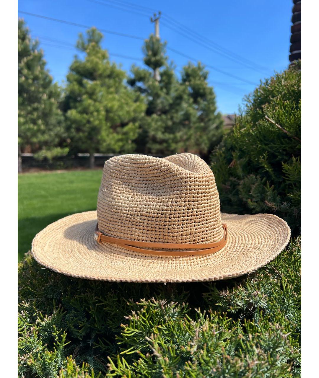 WEEKEND MAX MARA Бежевая шляпа, фото 7