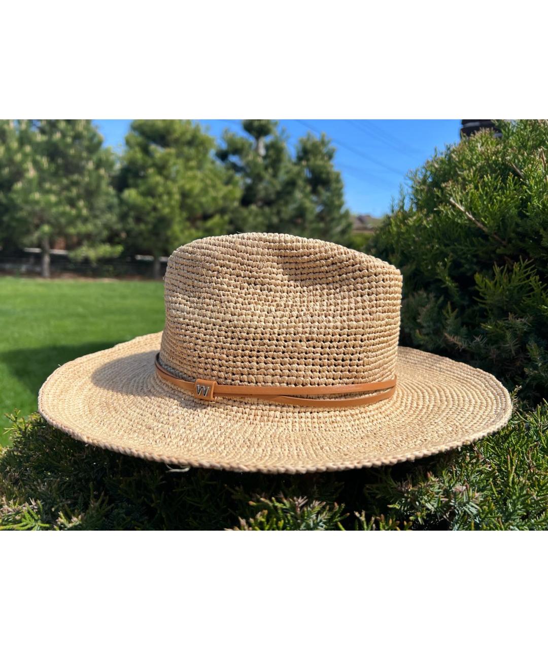 WEEKEND MAX MARA Бежевая шляпа, фото 3