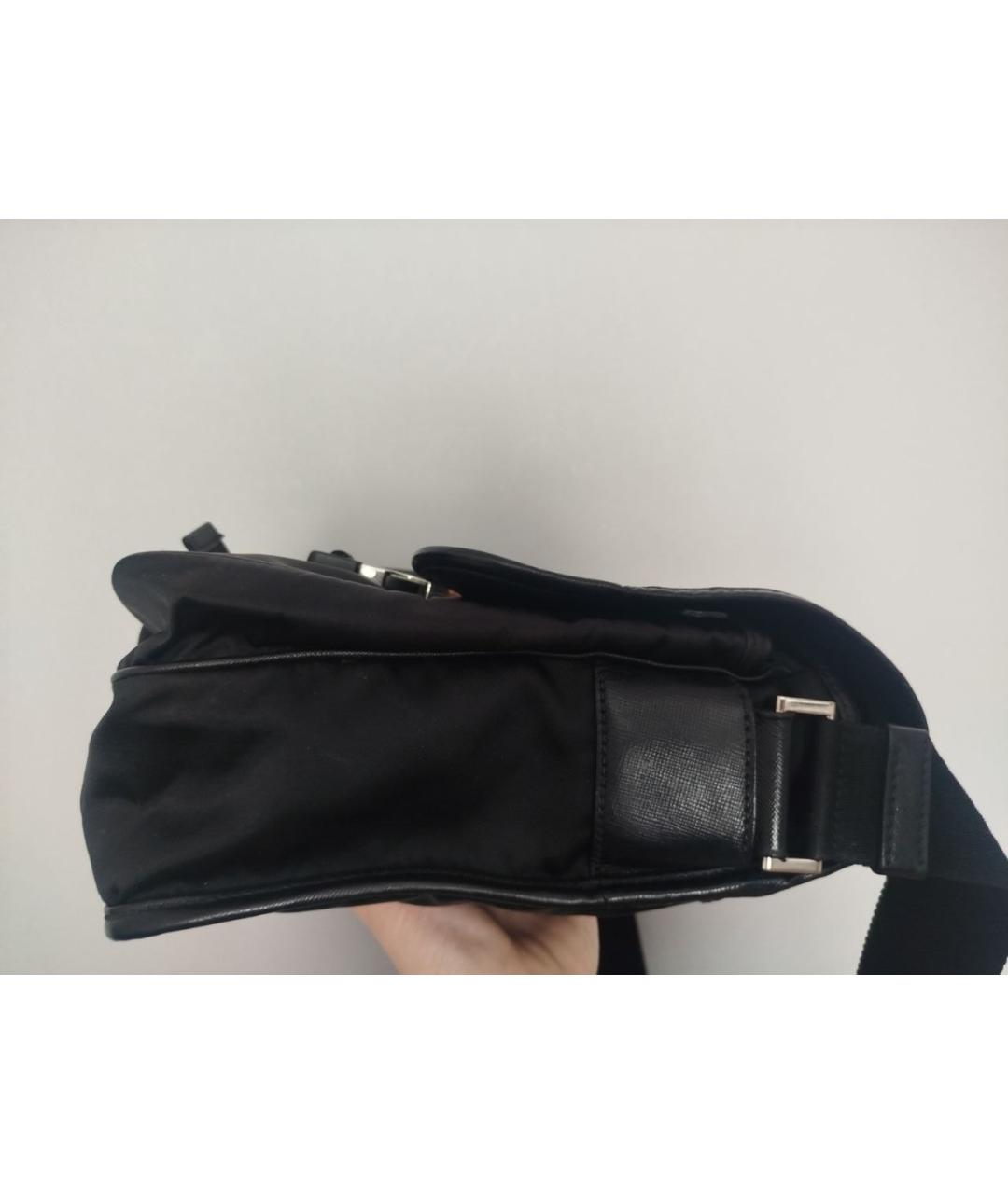 PRADA Черная сумка на плечо, фото 4