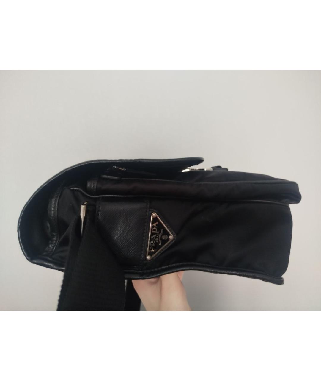 PRADA Черная сумка на плечо, фото 2