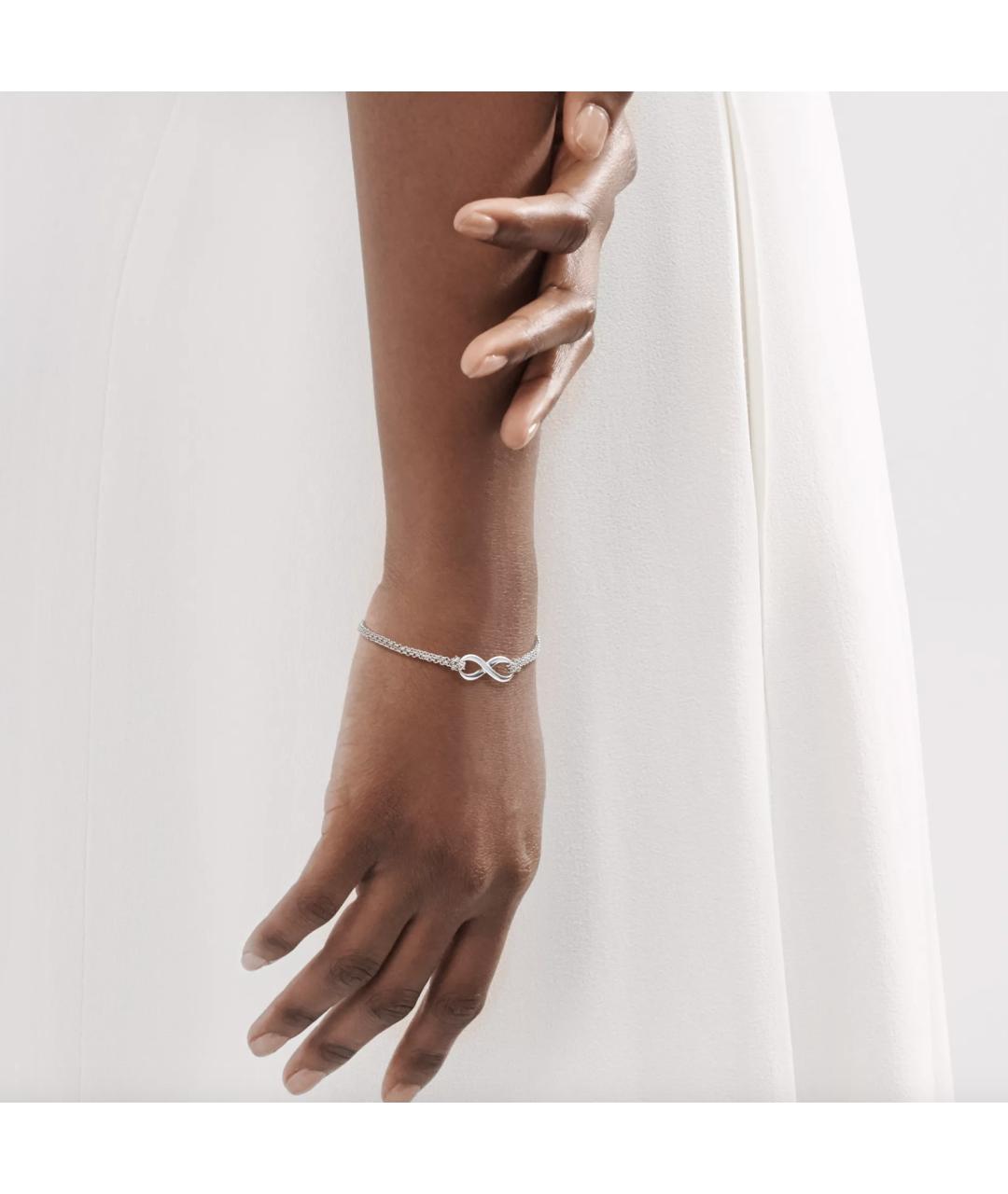 TIFFANY&CO Серебрянный серебряный браслет, фото 2