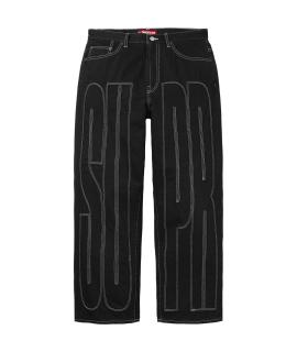 SUPREME Прямые джинсы