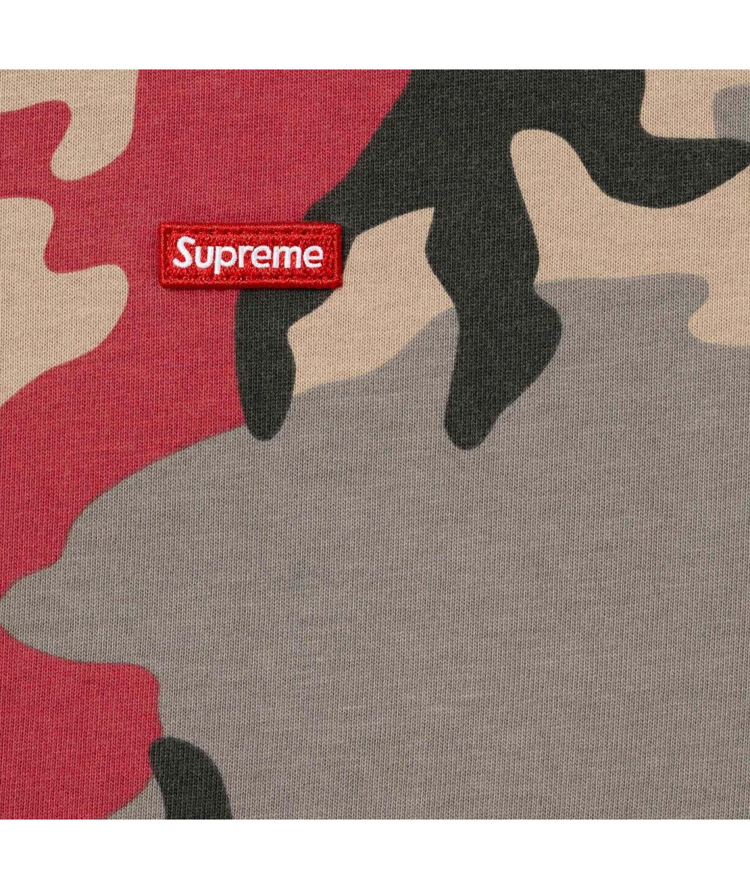 SUPREME Красная футболка, фото 2