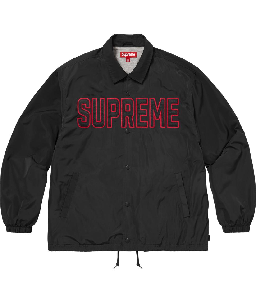 SUPREME Черная куртка, фото 1