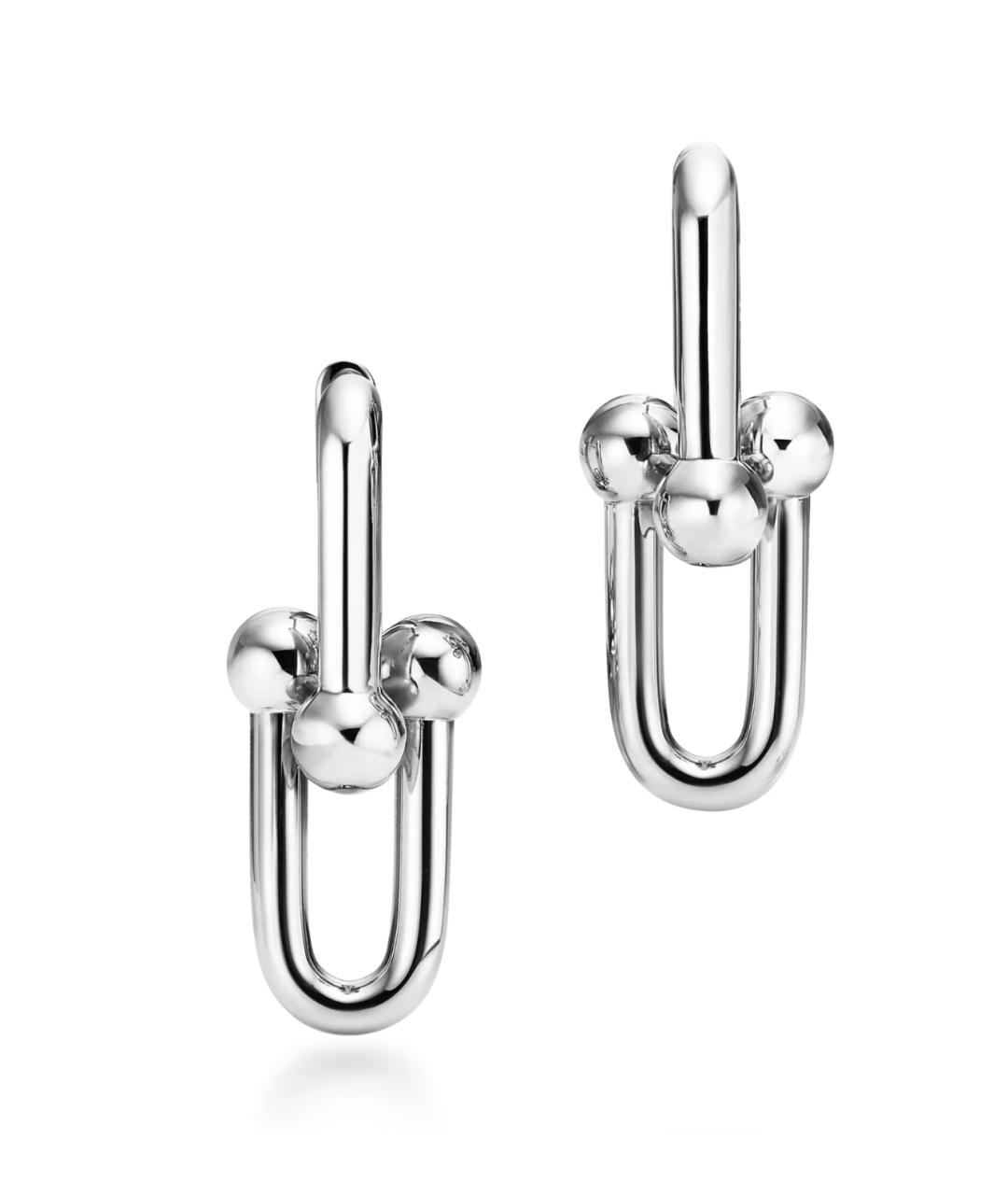 TIFFANY&CO Серебряные серебряные серьги, фото 3
