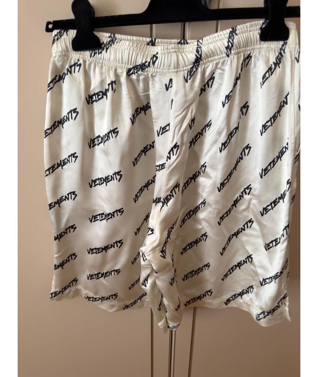VETEMENTS Мульти шелковые шорты, фото 2