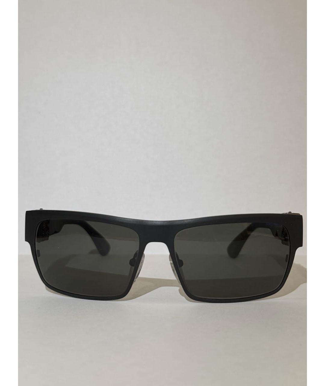 CHROME HEARTS Черные пластиковые солнцезащитные очки, фото 2