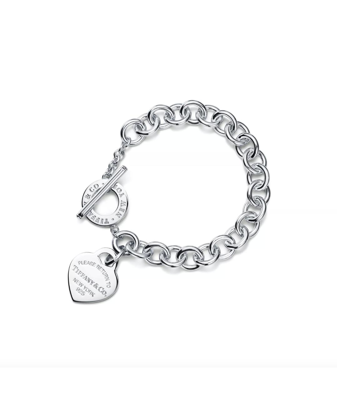TIFFANY&CO Серебрянный серебряный браслет, фото 4
