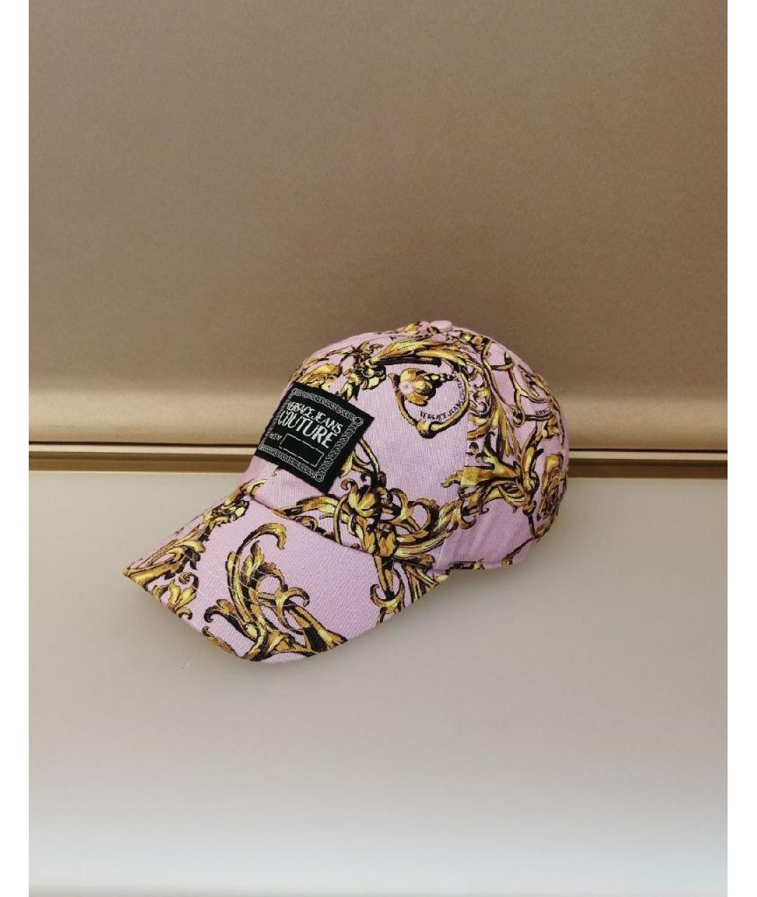 VERSACE JEANS COUTURE Розовая кепка, фото 3