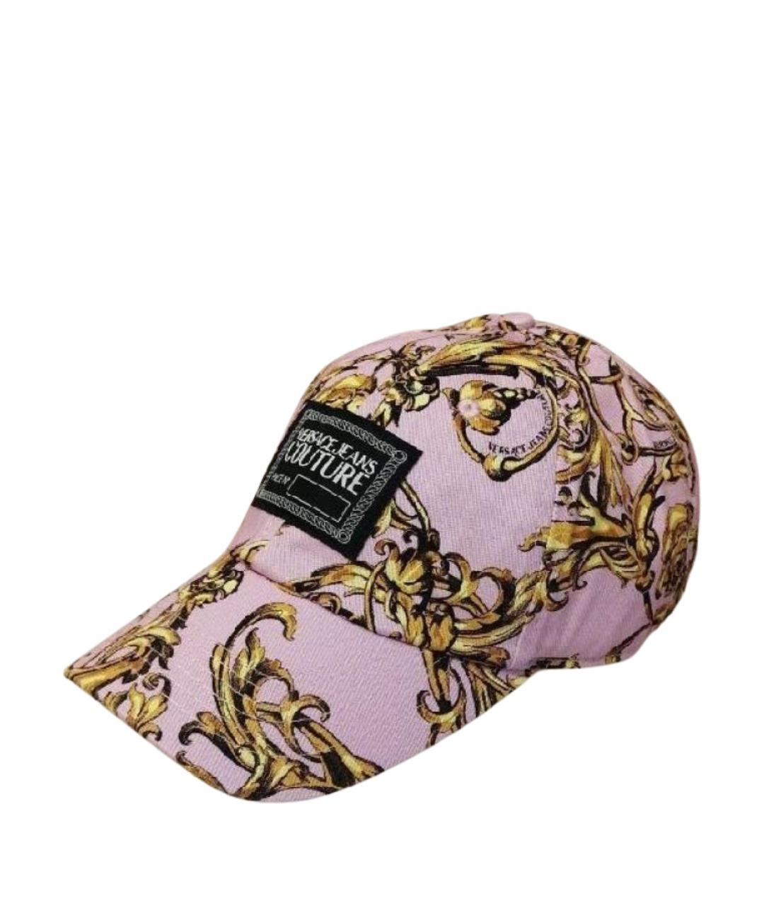 VERSACE JEANS COUTURE Розовая кепка, фото 1