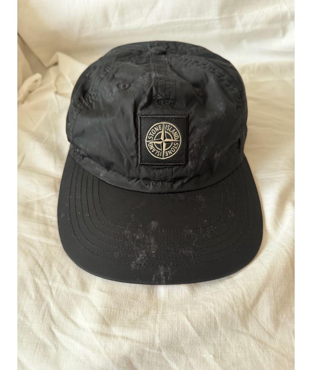 STONE ISLAND Черная кепка/бейсболка, фото 9