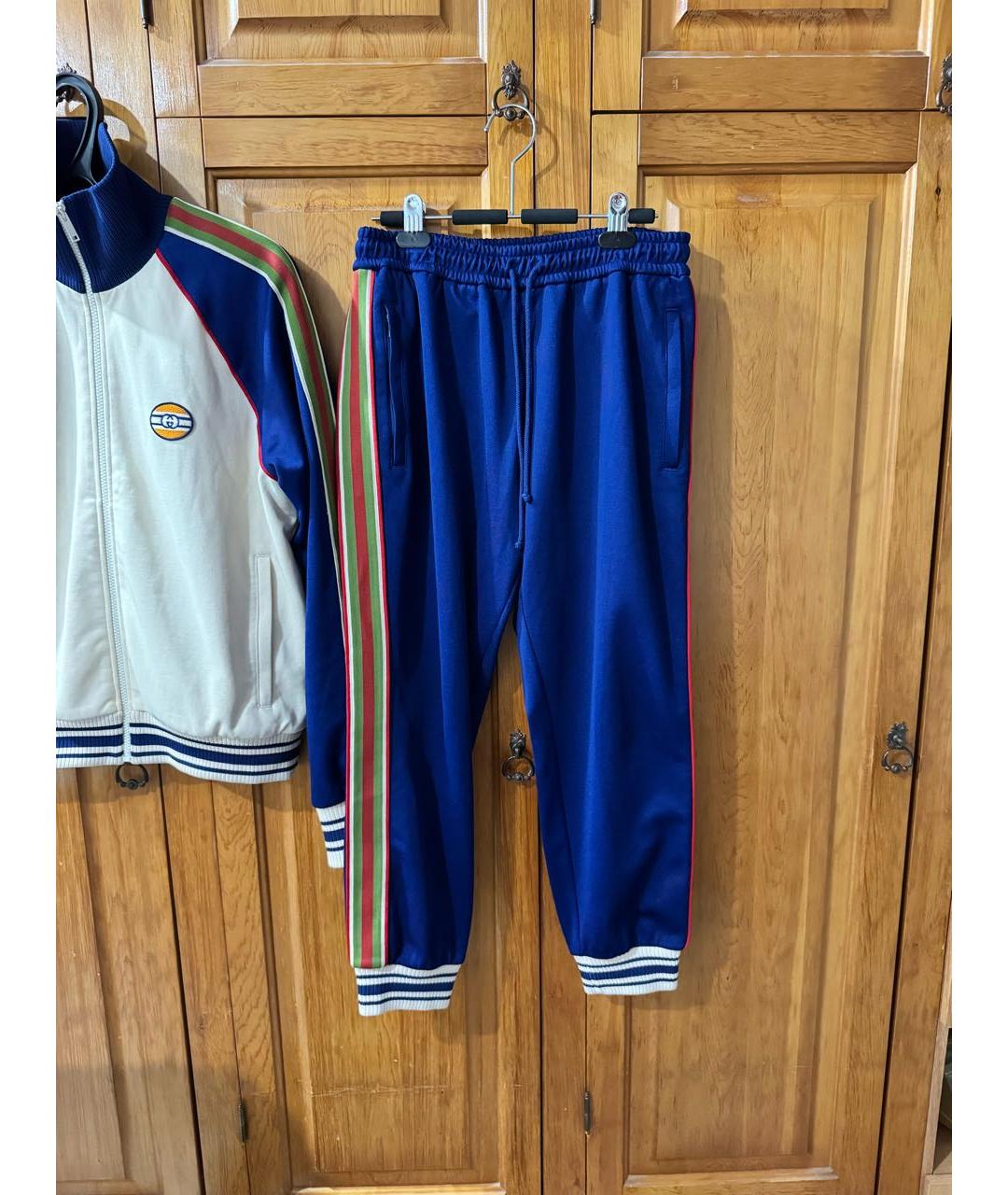 GUCCI Синий повседневный костюм, фото 2