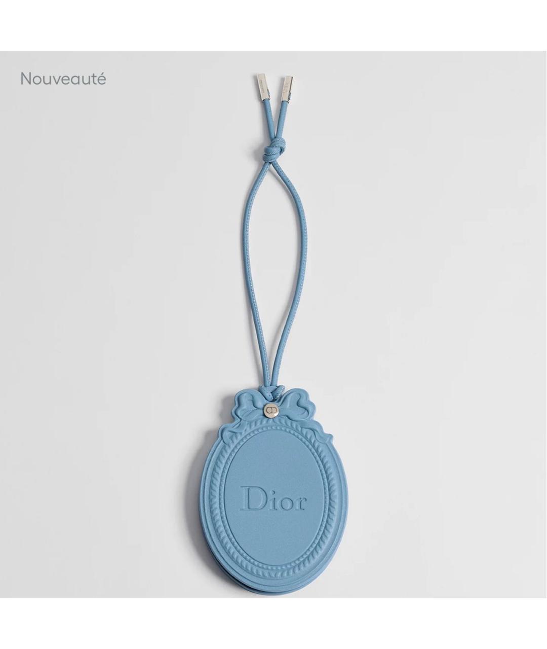 CHRISTIAN DIOR Голубой брелок, фото 4