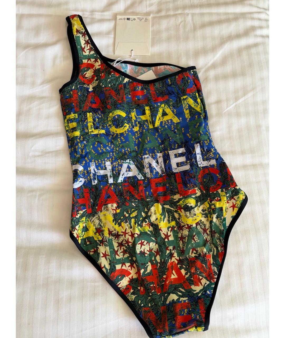 CHANEL Мульти купальник, фото 3