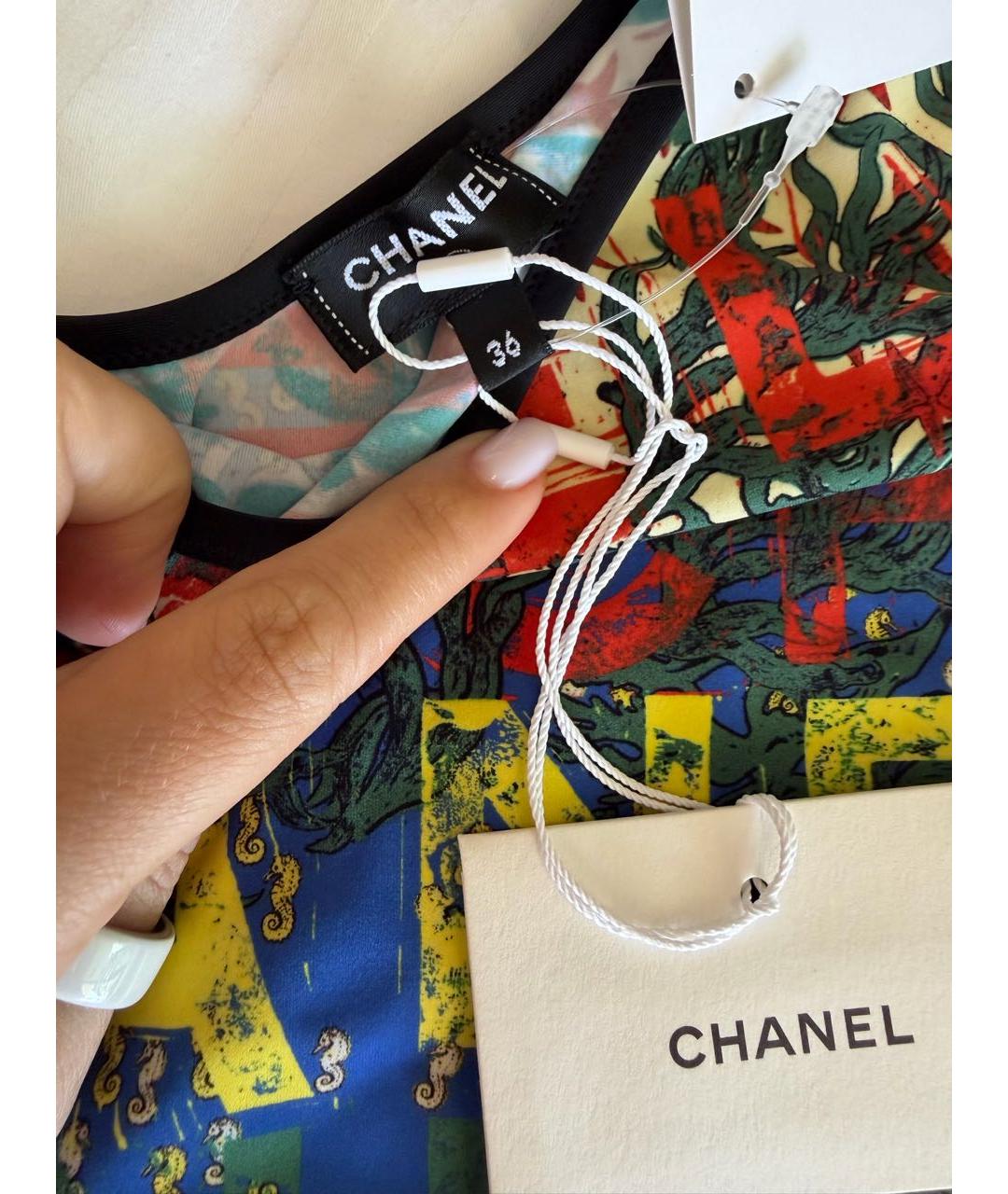 CHANEL Мульти купальник, фото 2