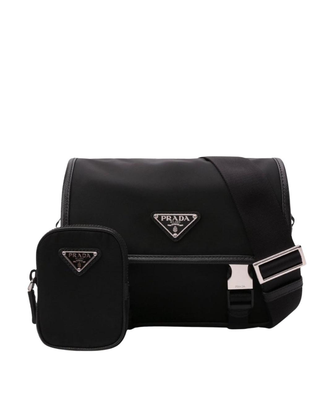 PRADA Черная сумка на плечо, фото 1