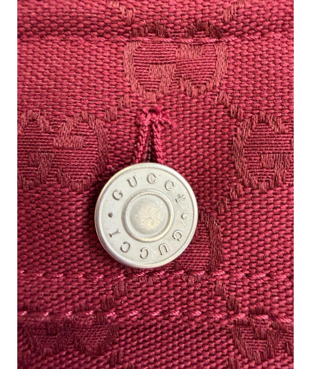 LOUIS VUITTON Бордовый хлопковый костюм с юбками, фото 4