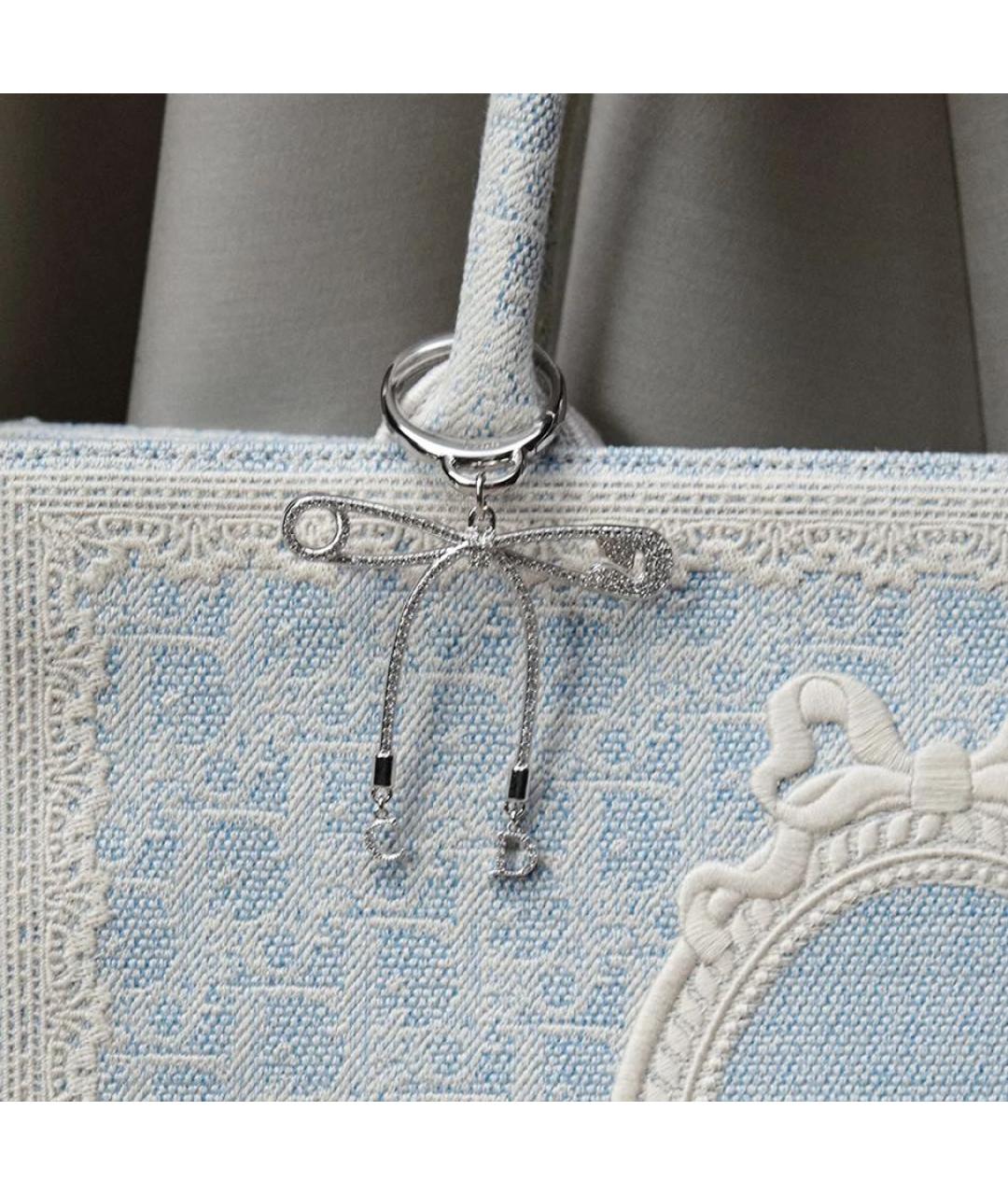CHRISTIAN DIOR Серебрянный брелок, фото 2